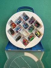 Lot Of 14 Thomas the Train Friends Minis With Carrying Case Thomas White Paxton