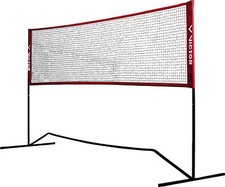 VICTOR Badminton Netz Premium 6 Meter, 105-155cm Multifunktionsnetz Tennis