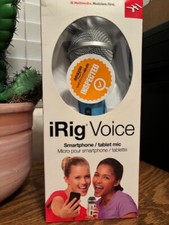 Smartphone / Tablet Mic - IK Multimedia iRig Voice Microphone - Blue