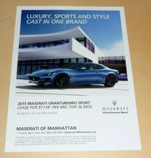 MASERATI GRANTURISMO SPORTS CAR ADVERTISEMENT LUXURY, SPORTS AND STYLE