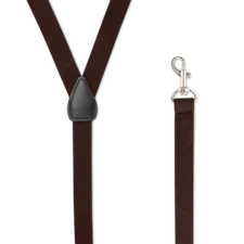 Men's Suspenders, Metal Snap-Ons, Belt Loops, Y Style, Many Colors, USA-made