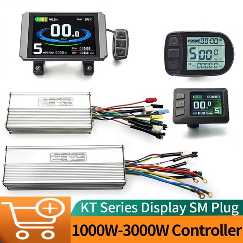 Ebike KT 30A-50A Square/Sine Wave Controller with Display for 1000W-3000W Motor - Picture 12 of 39
