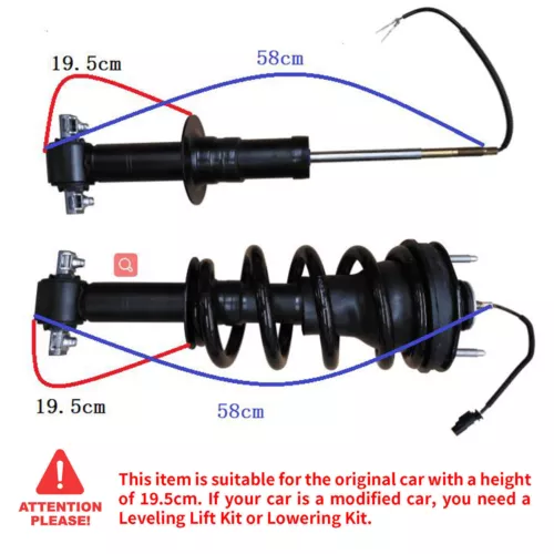 Front&Rear Air Shocks Struts Magnetic Ride for 07-20 Cadillac Escalade GMC Yukon - Picture 2 of 62
