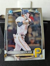 2025 Bowman #BCP-41 Mitch Jebb Chrome Prospects Pittsburgh Pirates