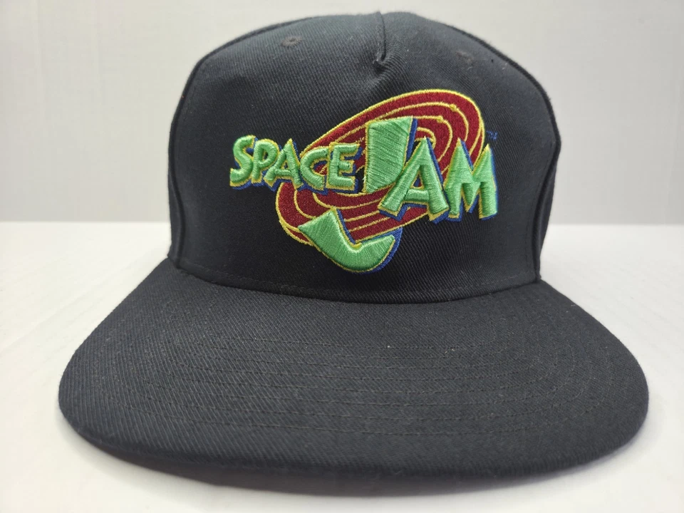 Gorra Air Jordan Space Jam Jumpman Hombres OS Snapback Bordada Retro Usada en Excelente Condición Foto 4 de 4