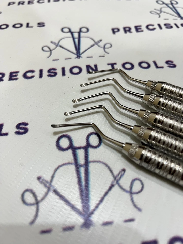 Lote de 5 piezas de cureta quirúrgica Hu Friedy Miller Nº10 CM106 Foto 2 de 4