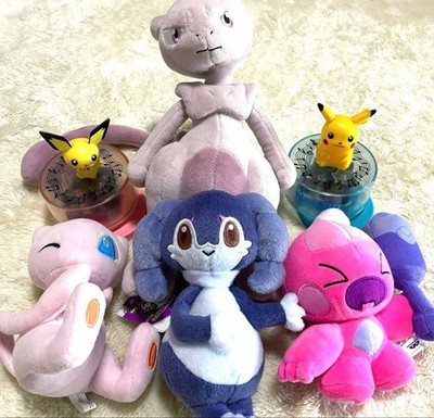 Pokemon Rare Orgel Plush Set Kana Chan Pichu Pikachu Music Box 2000s