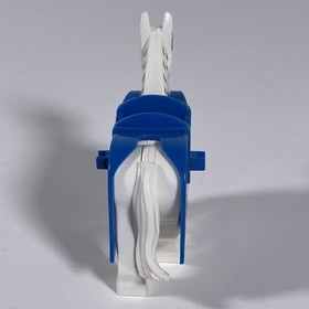 LEGO Castle Dark Blue Horse w/ Printed Armor Barding &ndash; 7093 Skeleton Tower 2007