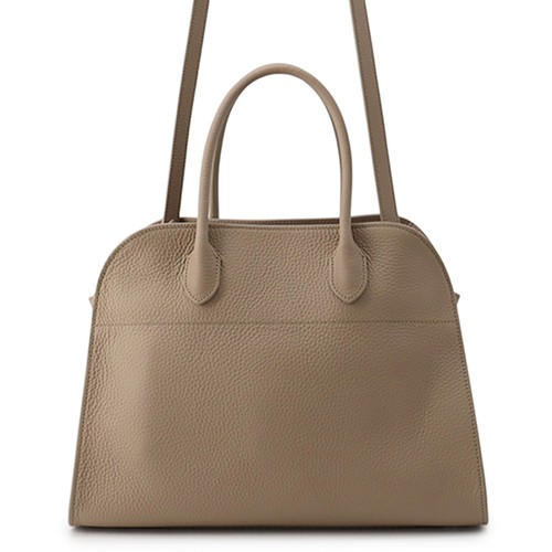The Row The Row Soft Margaux Size 12 Calf Leather Dark tope W1586 L133