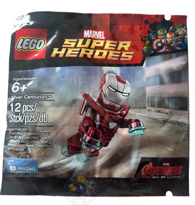 LEGO Marvel Silber Centurion Minifigur MK 33 Ironman Polybeutel 5002946 NEU versiegelt