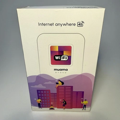 Muama Ryoko 4G LTE WiFi Portable Wireless Router Hotspot Open Box,  No Sim Card - product listing photo