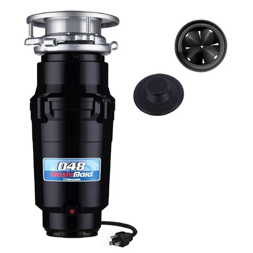 Waste Maid 10-US-WM-048-3B Garbage Disposal Anti-Jam Stainless Steel Food Was...