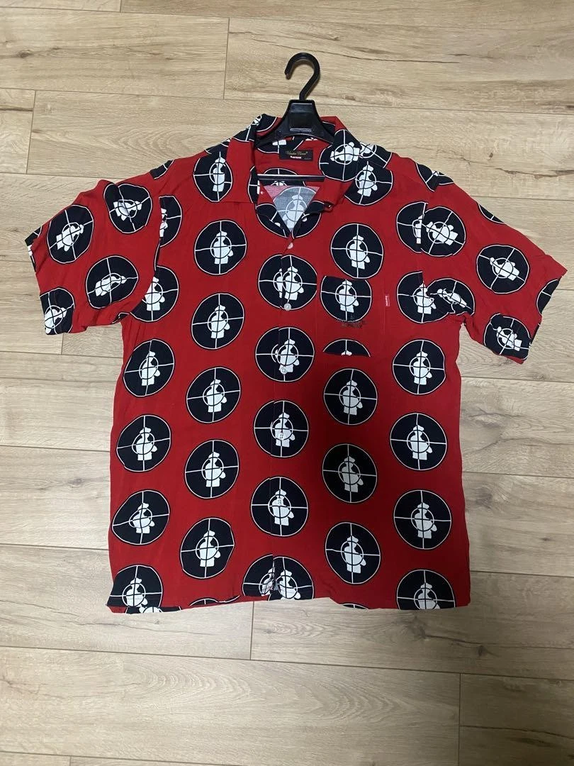 Chemise homme Supreme M sous couverture iconique streetwear rare occasion limitée fabriquée aux États Unis
