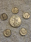 rare 90% silver and 90% mercury coins