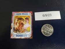 David Bowie English singer-songwriter 2016 Guine Bissau Stamp (g)