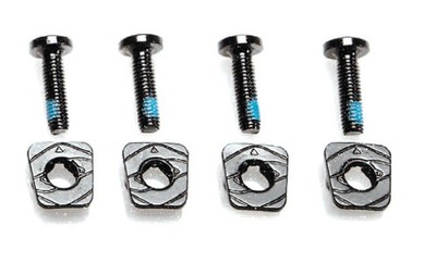 HYPERLITE Wakeboard Accessoires Zubehör SYSTEM BINDING M6 Hardware Kit Wake Wake