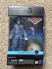 Star Wars The Black Series 6  Figure Holocomm Deluxe Hologram Han Solo