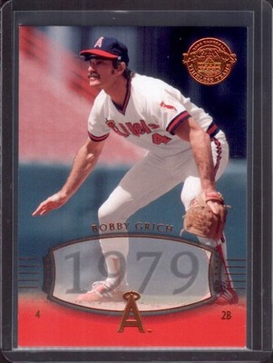 BOBBY GRICH 2004 Upper Deck Legends Timeless Teams #162 Bronze Parallel #08/50