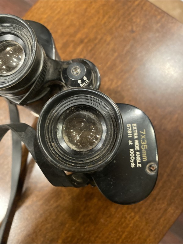 VINTAGE SEARS BINOCULARS 7X35MM EXTRA WIDE ANGLE MODEL 2527 JAPAN