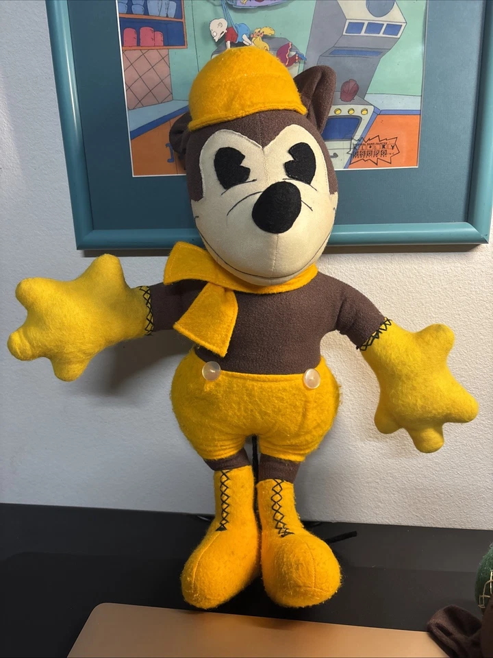 Bonecas raras dos anos 1930 Mickey e Minnie Mouse McCall padrão vintage antigas - Imagem 2 de 4