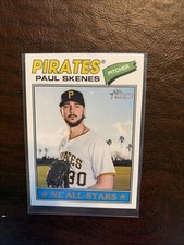 2026 Topps Heritage - Paul Skenes #33- Pittsburgh Pirates NL All-stars 