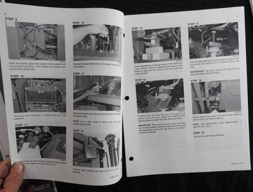 15+2001 Case IH Steiger Stx 275 325 375 410 440 Tracteur Installer Manuel Set - Photo 12 sur 16