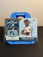 2017 Topps - Mlb Spring Training Logo Patch Andrew McCutchen #MLBST-AM Gold /99