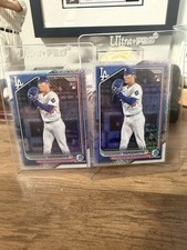 2024 Bowman Chrome - Yoshinobu Yamamoto #73 Mojo Refractor (RC) X2