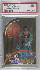 2000-01 Fleer Ultra Rookie Gold Medallion Mateen Cleaves #208G PSA 9 MINT 0hy6