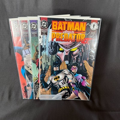 Batman Versus Predator II #1 -4 Complete Set (1994 DC, Dark Horse)