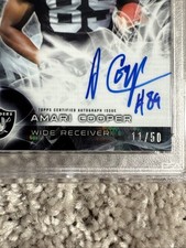 2015 Topps Platinum Amari Cooper Rookie On Card Auto  11/50