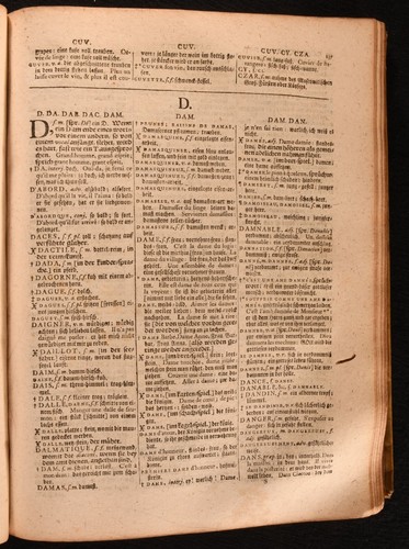 1711-12 Neues Teutsch-Frantzösisches Wörter-Buch Nouveau Dictionnaire Rande... - Picture 8 of 8
