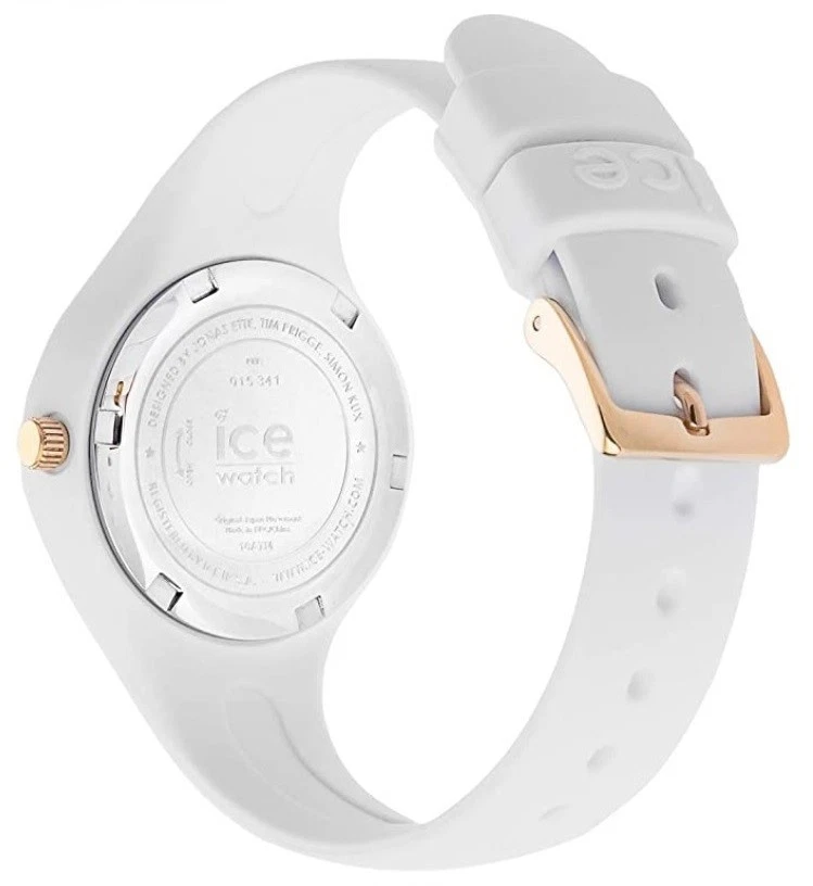 Ice-Watch ICE 015341 white gold extra Small Damenuhr Uhr XS neu Silikon weiß K18 - Bild 3 von 3