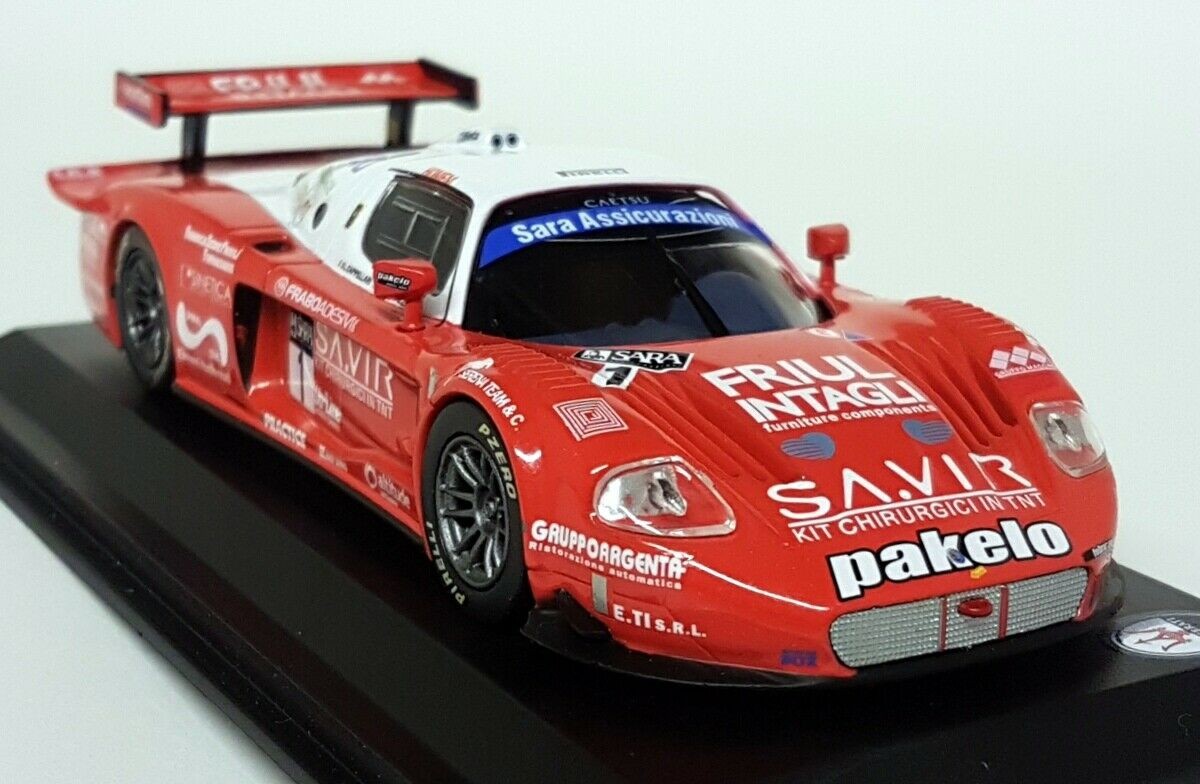 Leo Models 1/43 Scale - Maserati MC12 GT1 Vallelunga 2006 Diecast Car
