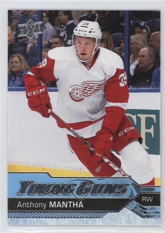 2016-17 Upper Deck Young Guns Anthony Mantha #213 i9o
