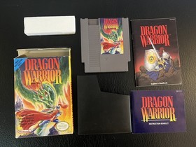 Lot of 2 NES RPG box games with manuals. Destiny of an Emperor & Dragon Warrior