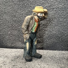 Emmett Kelly Jr. Flambro "Looking Out To See" Figurine #9780A