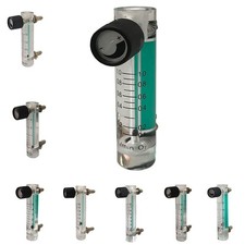 Flowmeter Gasmengenmesser Gasdurchflussmesser mit Regelventil für Sauerstoff