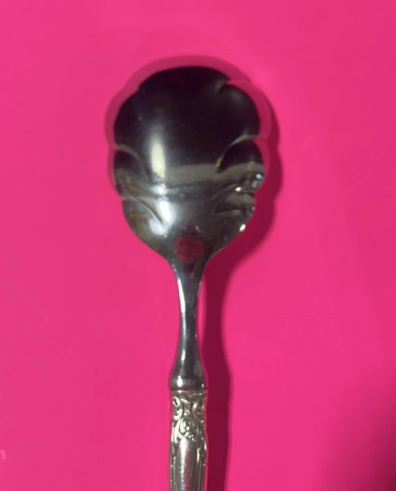 Cuchara de arroz Towle de plata de ley Foto 4 de 4