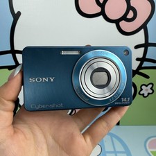 Sony Cyber-Shot DSC-W350 Digital Camera 14.1MP 4x Optical Zoom Auto Focus Blue