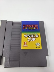 Chris Evert & Ivan Lendl Racket Attack Superspike Vball NES Nintendo Tested