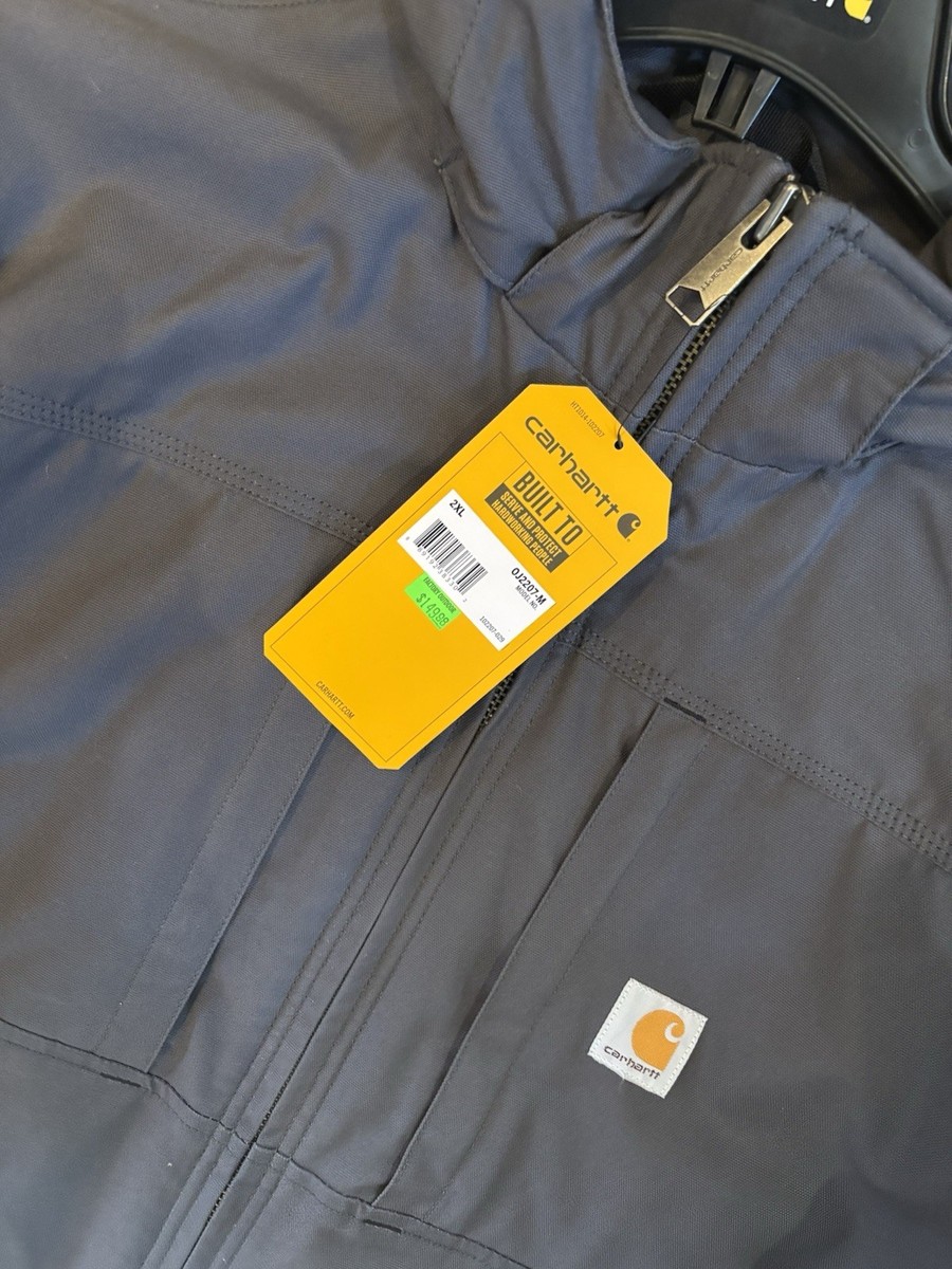 Men's Carhartt Full Swing Jacket Mens 2XL Full-Zip Quick
