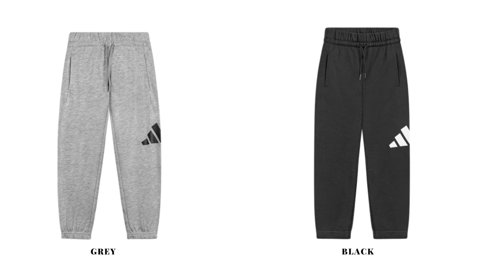Adidas Nero Pantaloni Da Jogging Per Bambini Essentials - Immagine 3