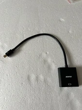 Benfei Display Male to VGA Female Gold Plated Adapter (Male to Female) - Black