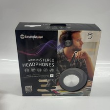 New Soundbound Wireless Over-Ear Bluetooth Headphones Black