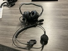 Two Way Radio Noise Cancelling Headset Lot Of 3