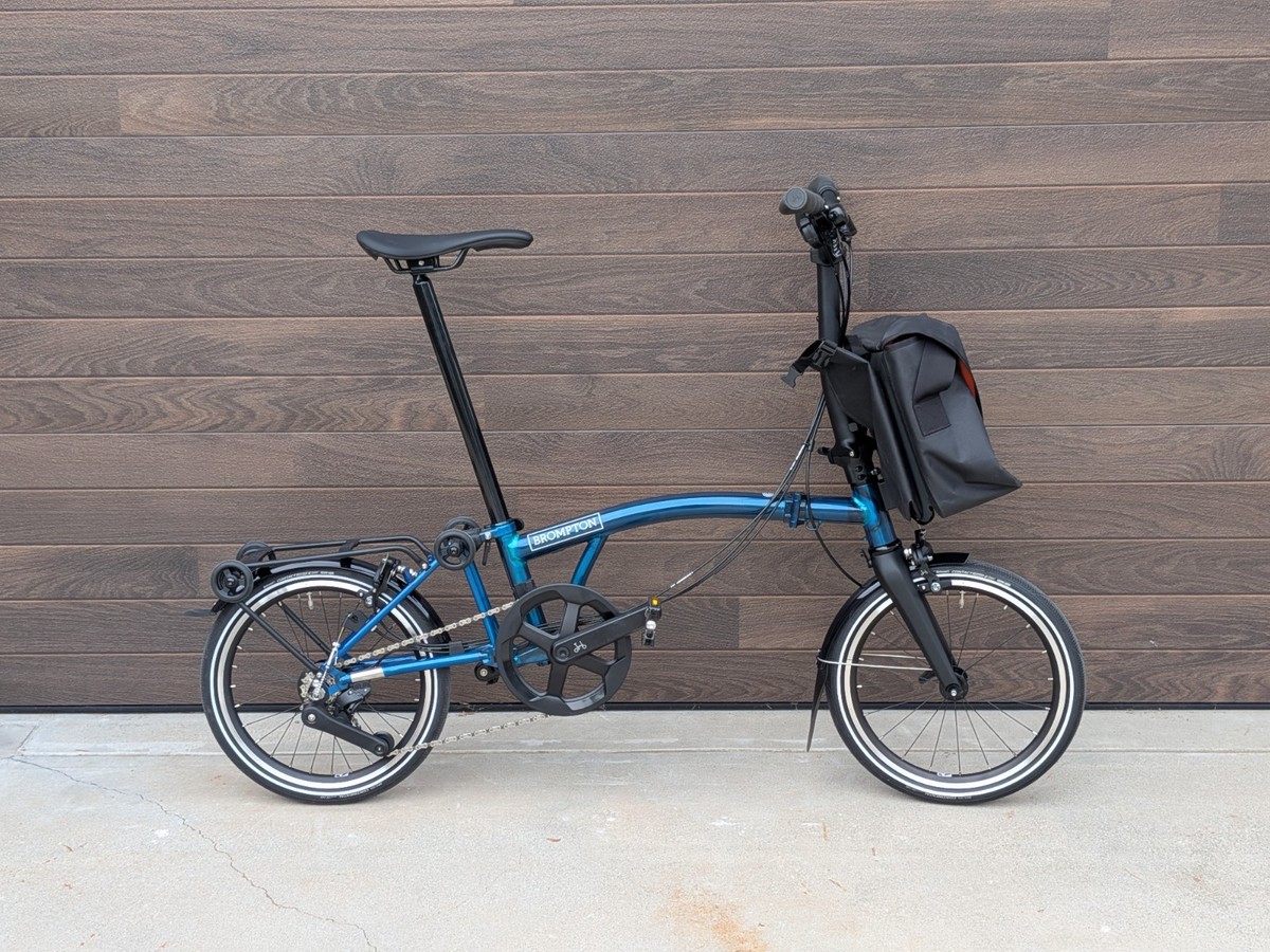 2026 Brompton P-line W/ Roller Rack 12-Speed Pacific Lacquer