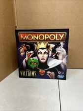 Monopoly Board Game Disney Villains Edition  Hasbro 2020 NEW Sealed