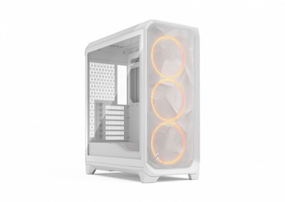 7340172709510 Meshify 3 White RGB TG Light Tint Fractal Design