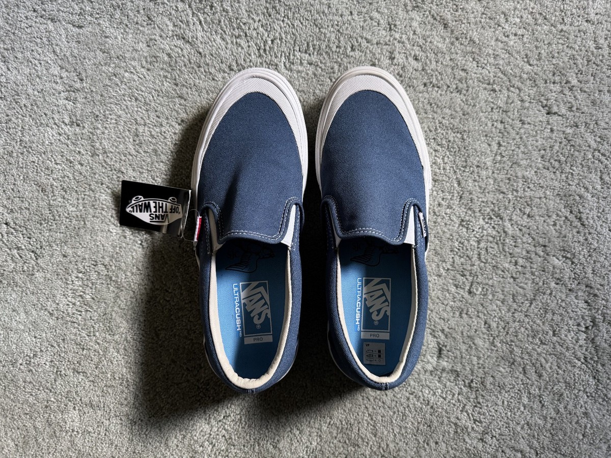 Vans Slip On Pro Andrew Allen - Navy / White - Size 8.5 - Brand
